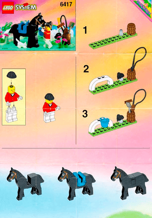 BUILDING INSTRUCTION 6417 IN