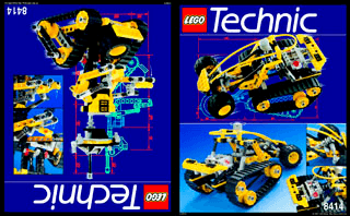 BUILDING INSTRUCTION 8414 IN
