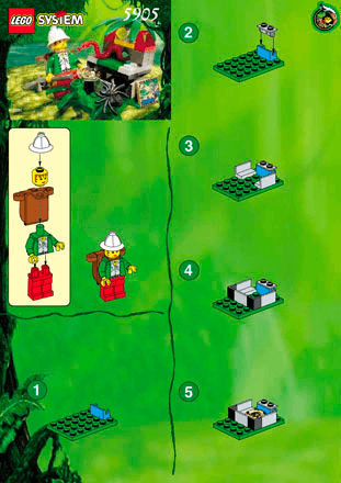 BUILDING INSTR. FOR 5905