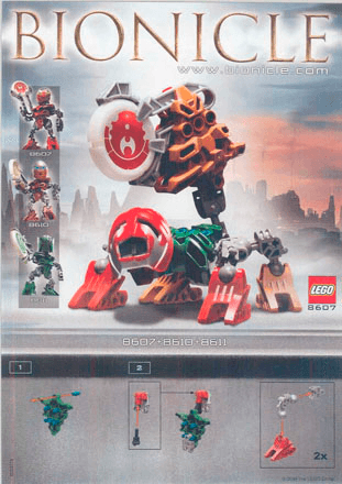 BUILDING INSTR. 8607